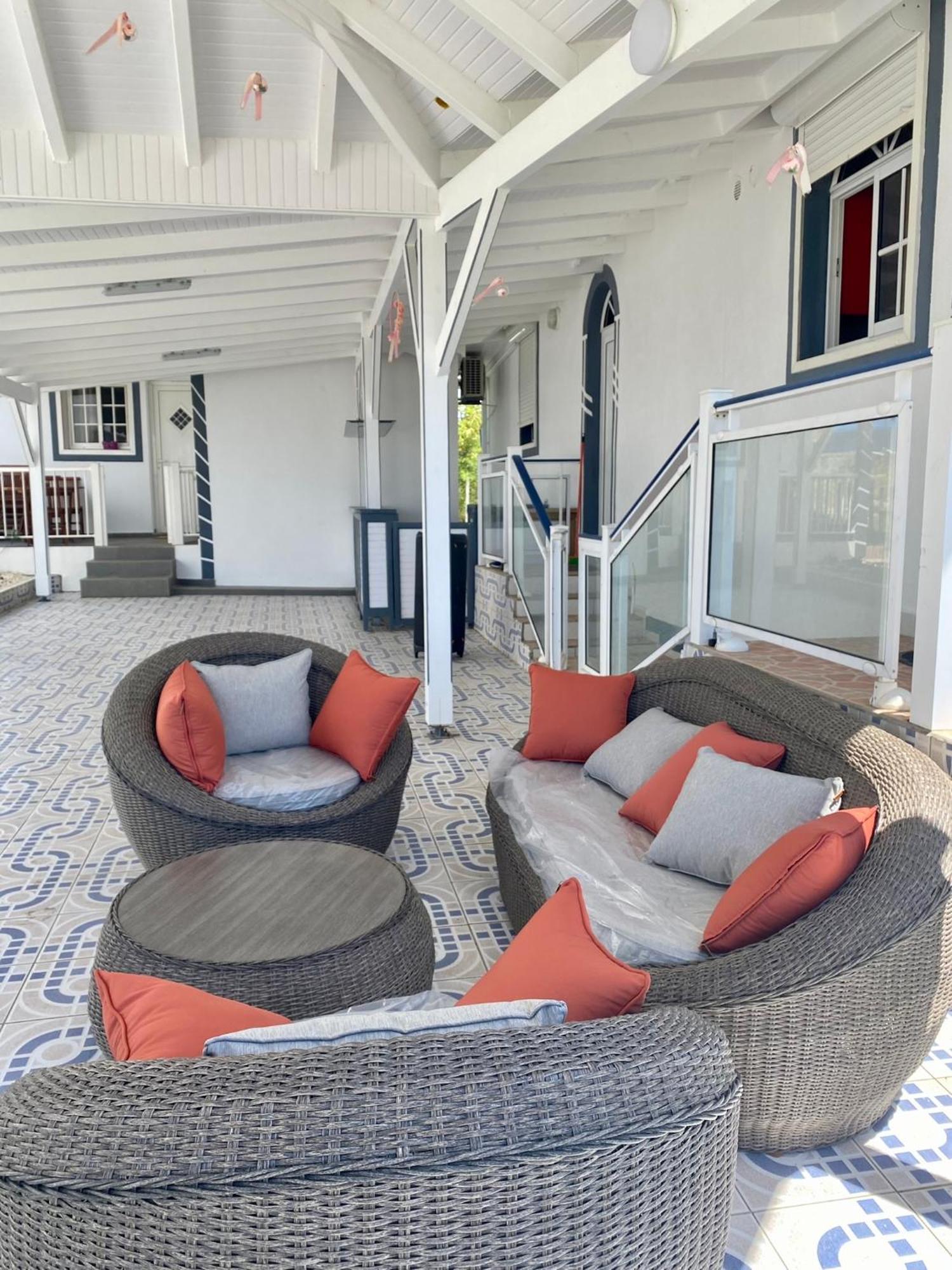 Bungalow Tafial Vue Sur Mer Sainte-Anne (Grande-Terre) Exterior foto